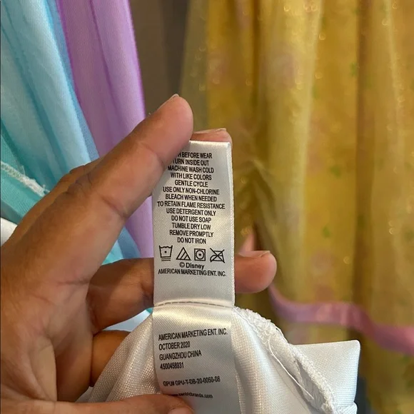 Disney Princess Pink and Yellow Nightgown Duo size 6 and XS - Picture 13 of 13